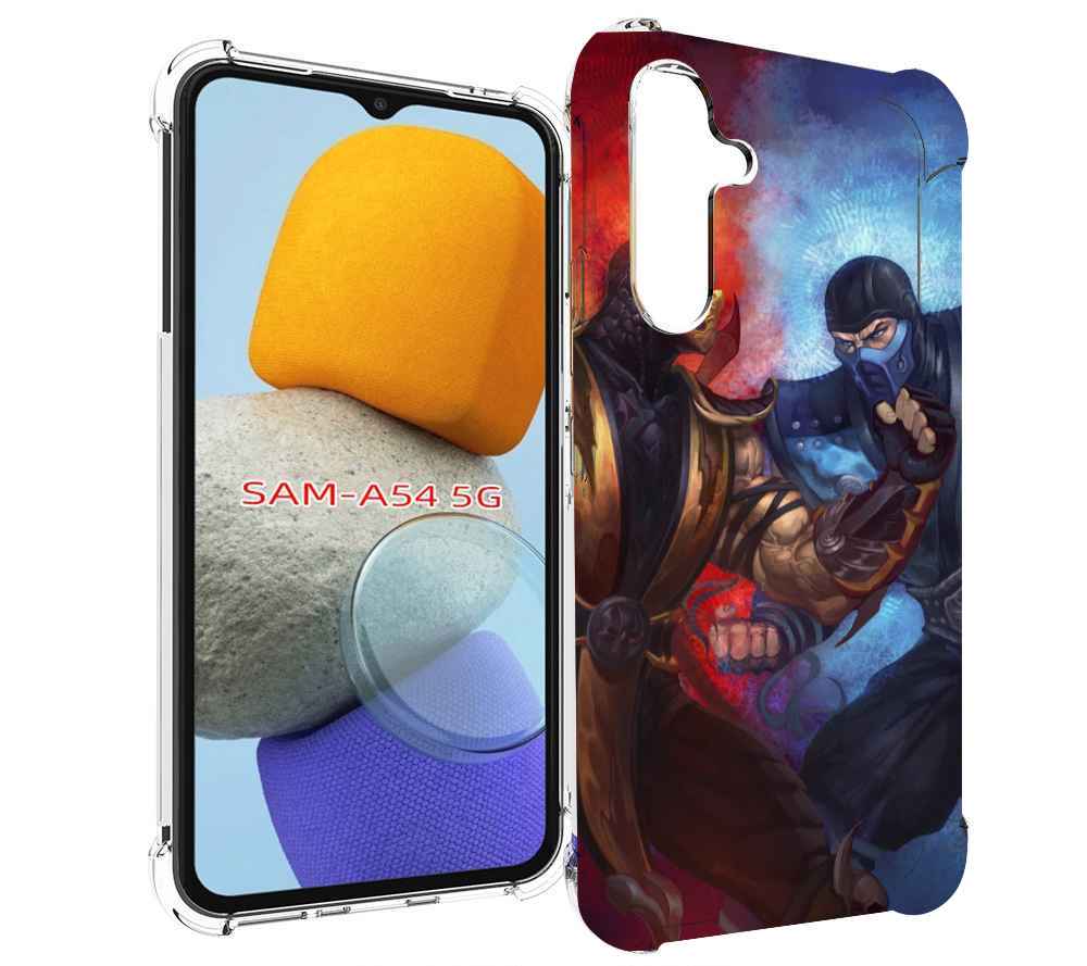 

Чехол MyPads Mortal Kombat art для Samsung Galaxy A54, Tocco