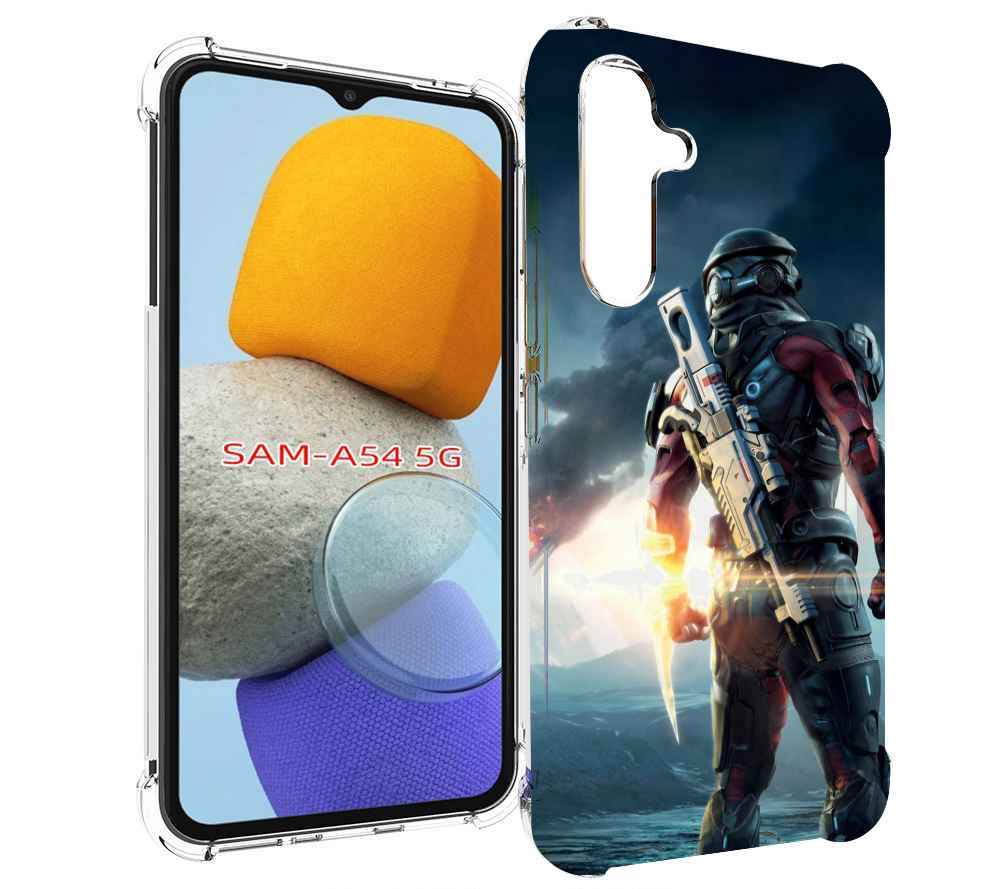 

Чехол MyPads Mass Effect Andromeda Ryder для Samsung Galaxy A54, Tocco