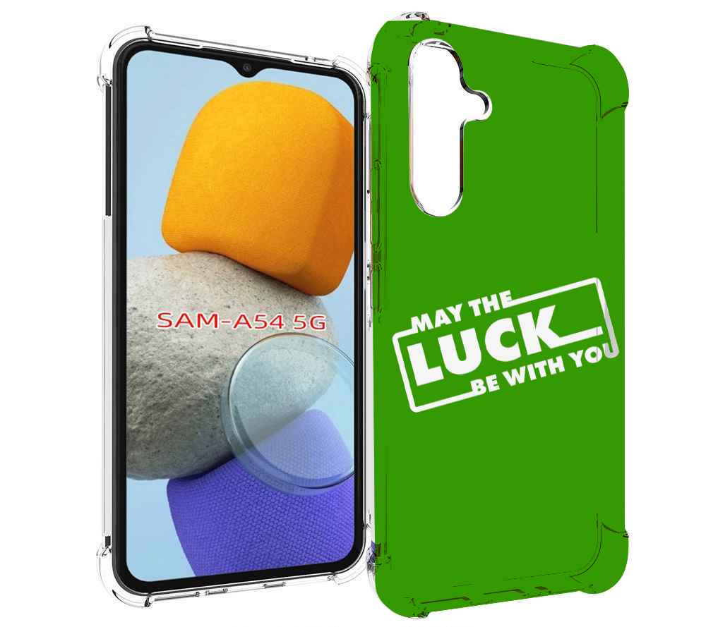 

Чехол MyPads Luck green для Samsung Galaxy A54, Tocco