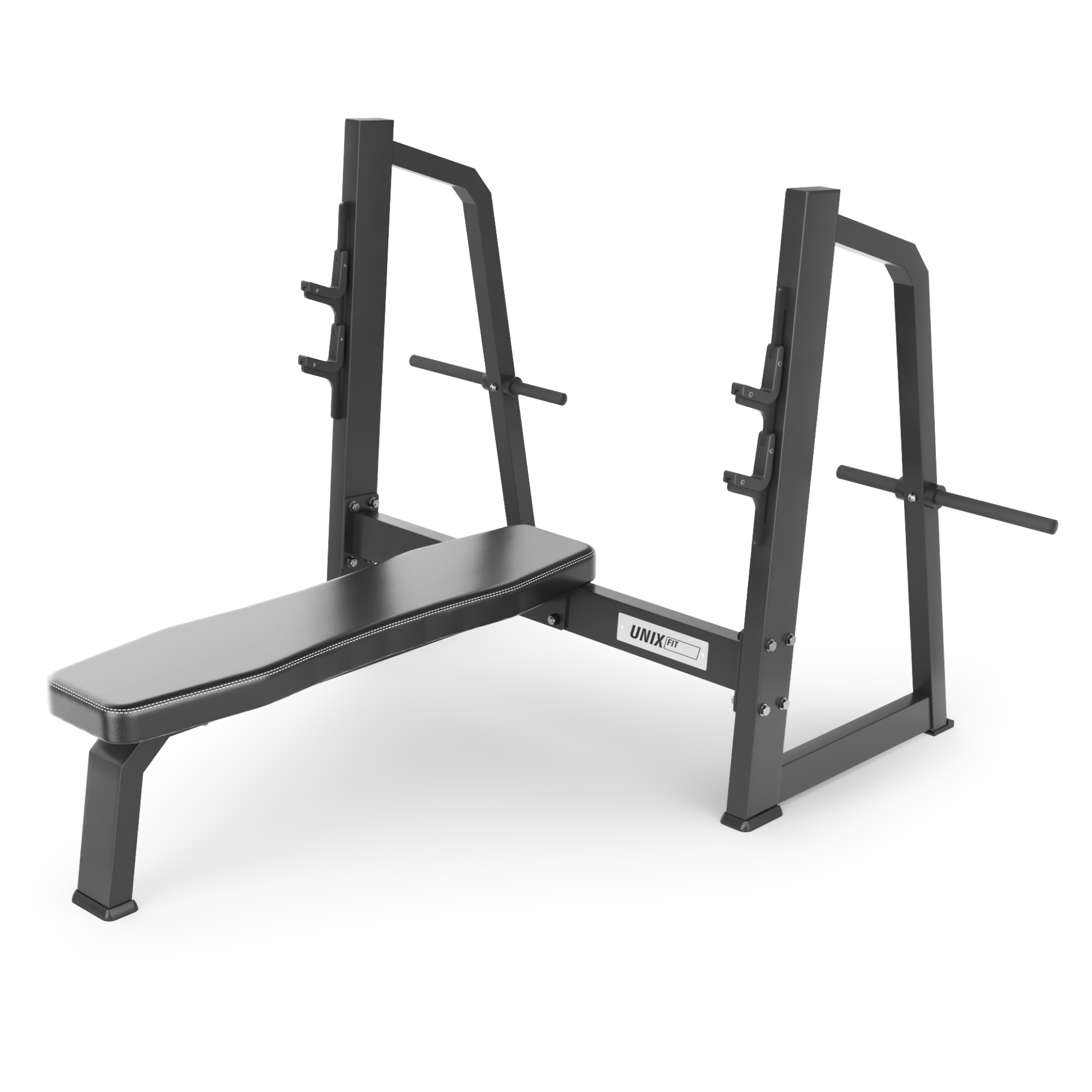 

Олимпийская скамья для жима (прямая) UNIX Fit PRO (UC-1629), Черный, UC-1629