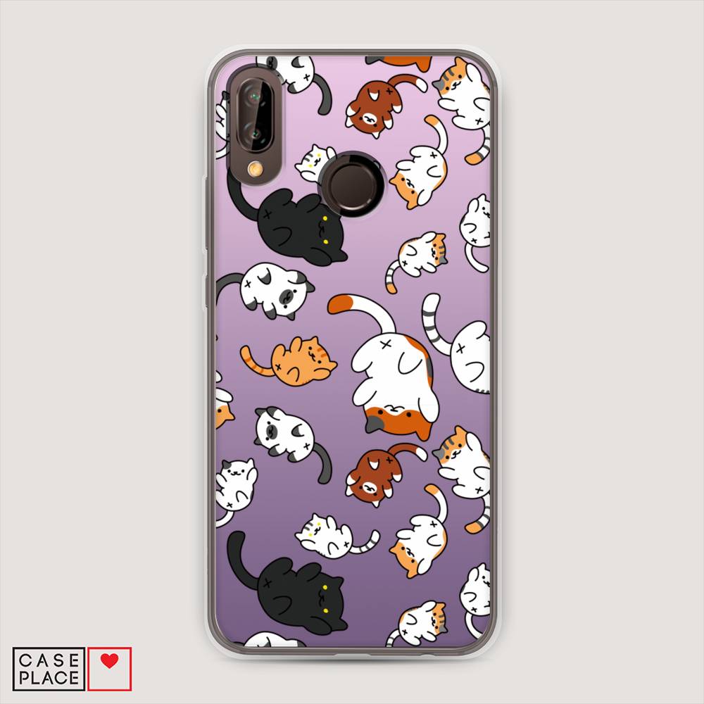 

Чехол Awog "Котопад" для Huawei Nova 3