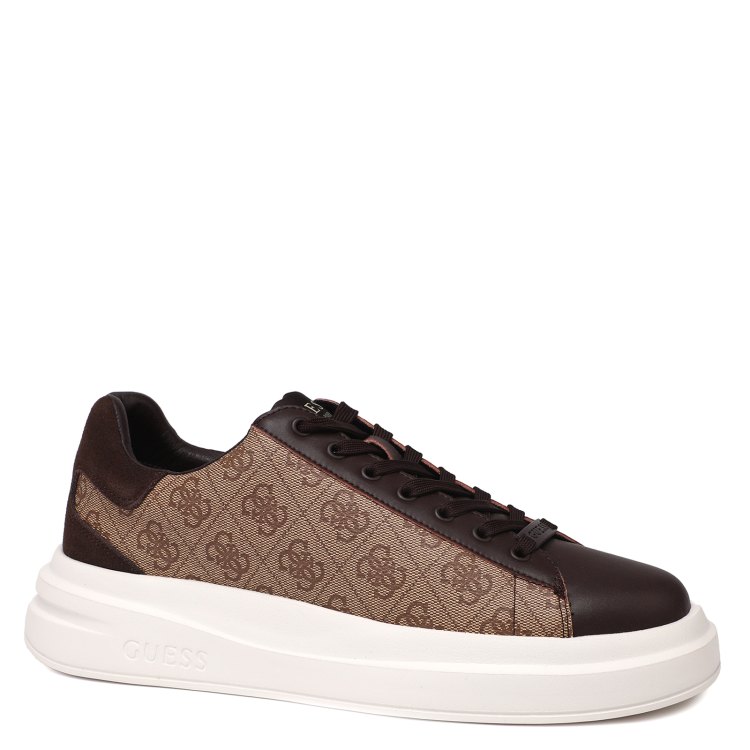 

Кеды мужские Guess FMPVIBFAL12 коричневые 43 EU, Коричневый, FMPVIBFAL12