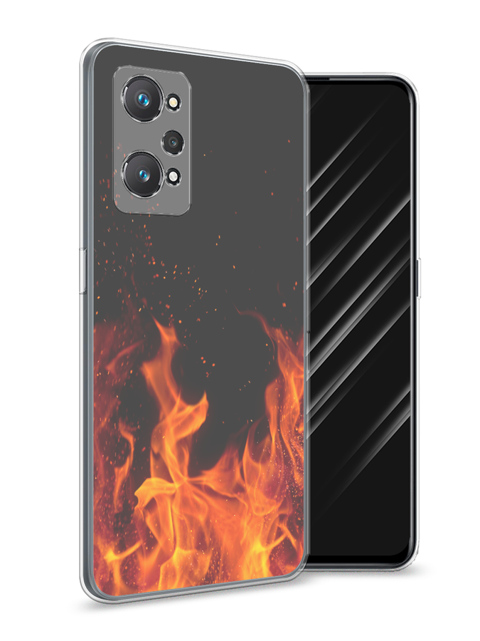 

Чехол Awog на Realme GT Neo 2 "Все в огне", Разноцветный, 257750-4