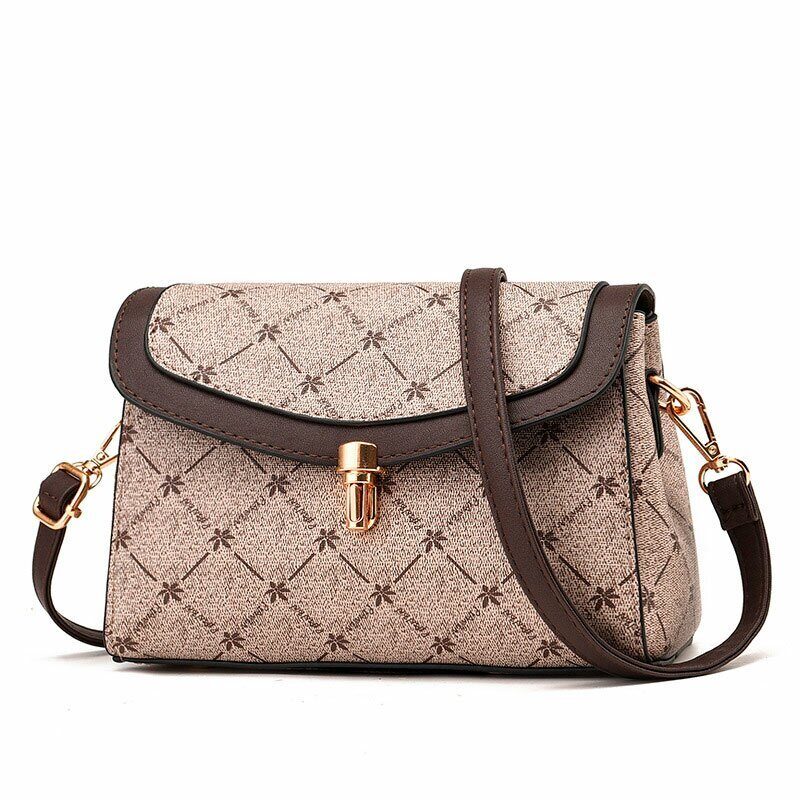 Сумка женская YakMi 977-2YA, бежевый/коричневый