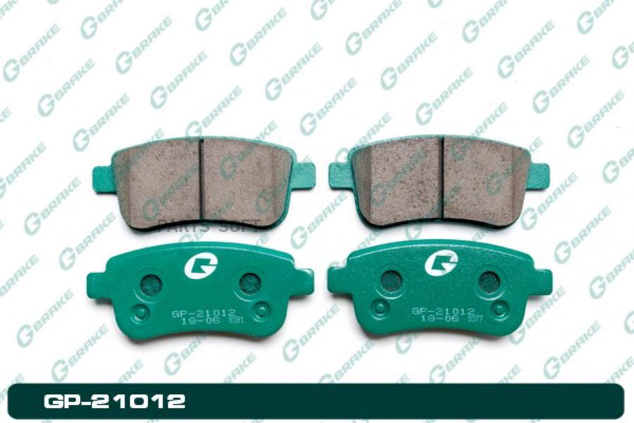 Тормозные колодки GBRAKE GP21012