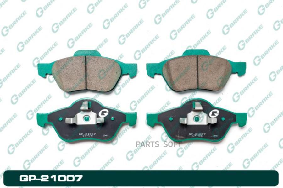 

Тормозные колодки GBRAKE GP21007