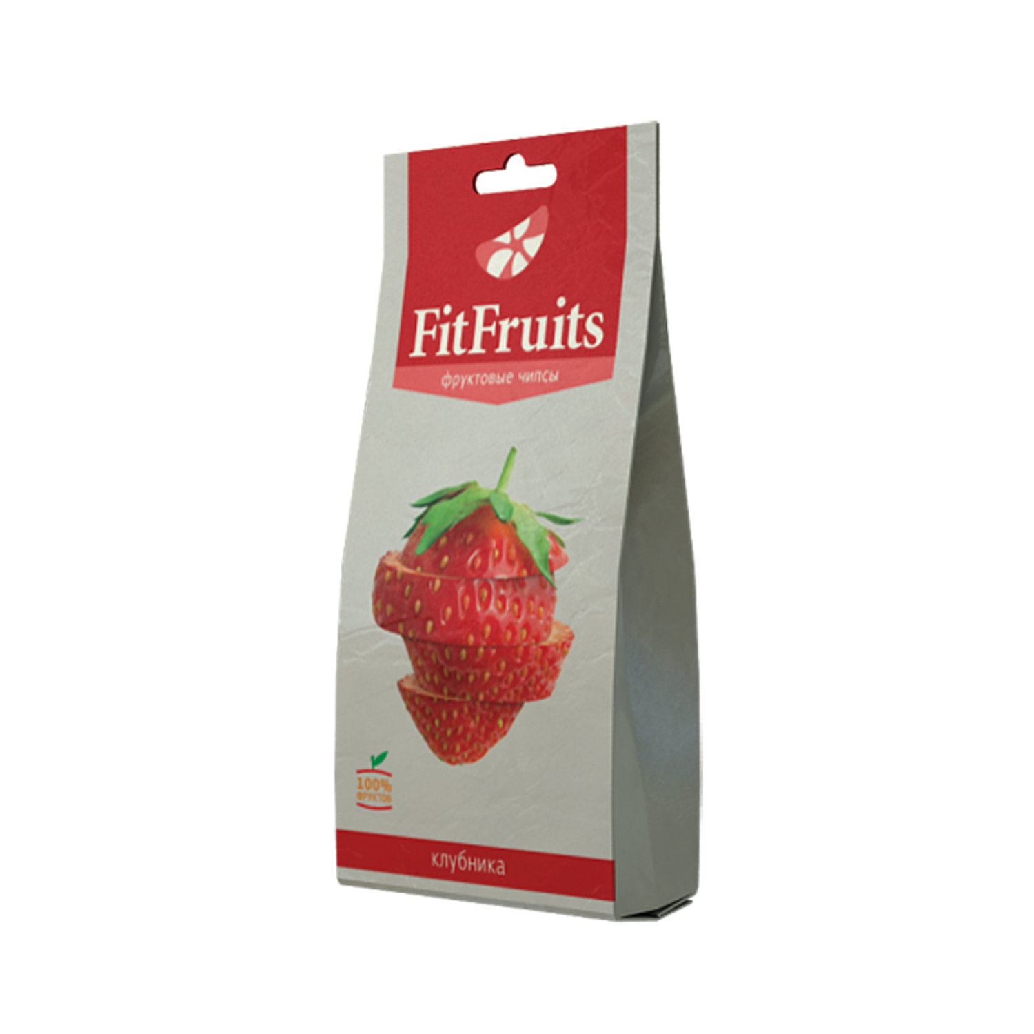 Чипсы фруктовые FitFruits клубника 20 г