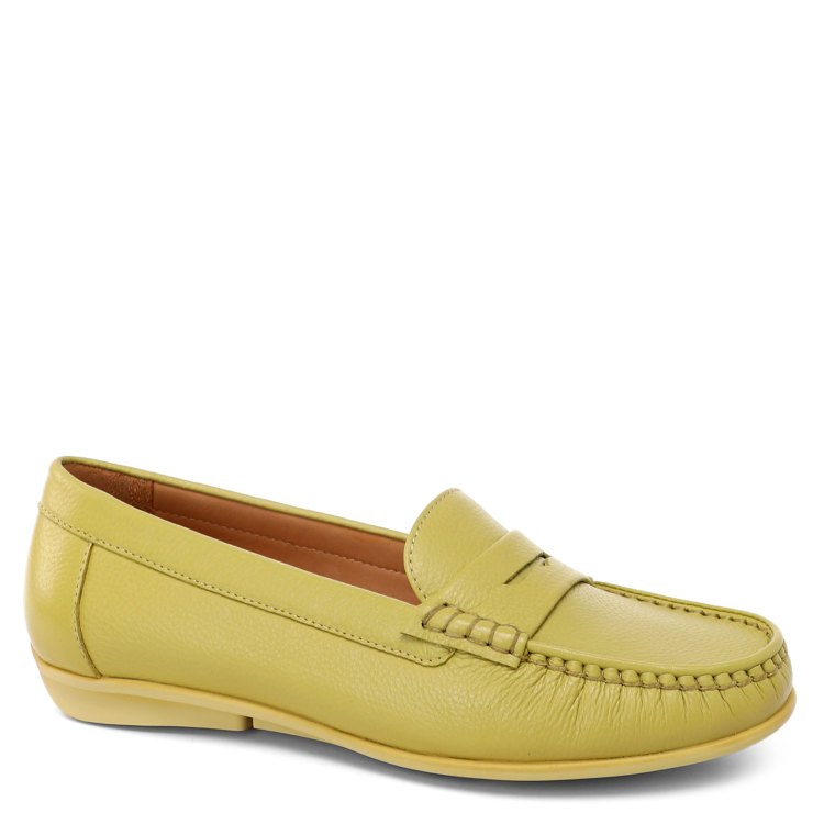 

Мокасины женские Tendance RSHTN223-7 желтые 38 EU, RSHTN223-7