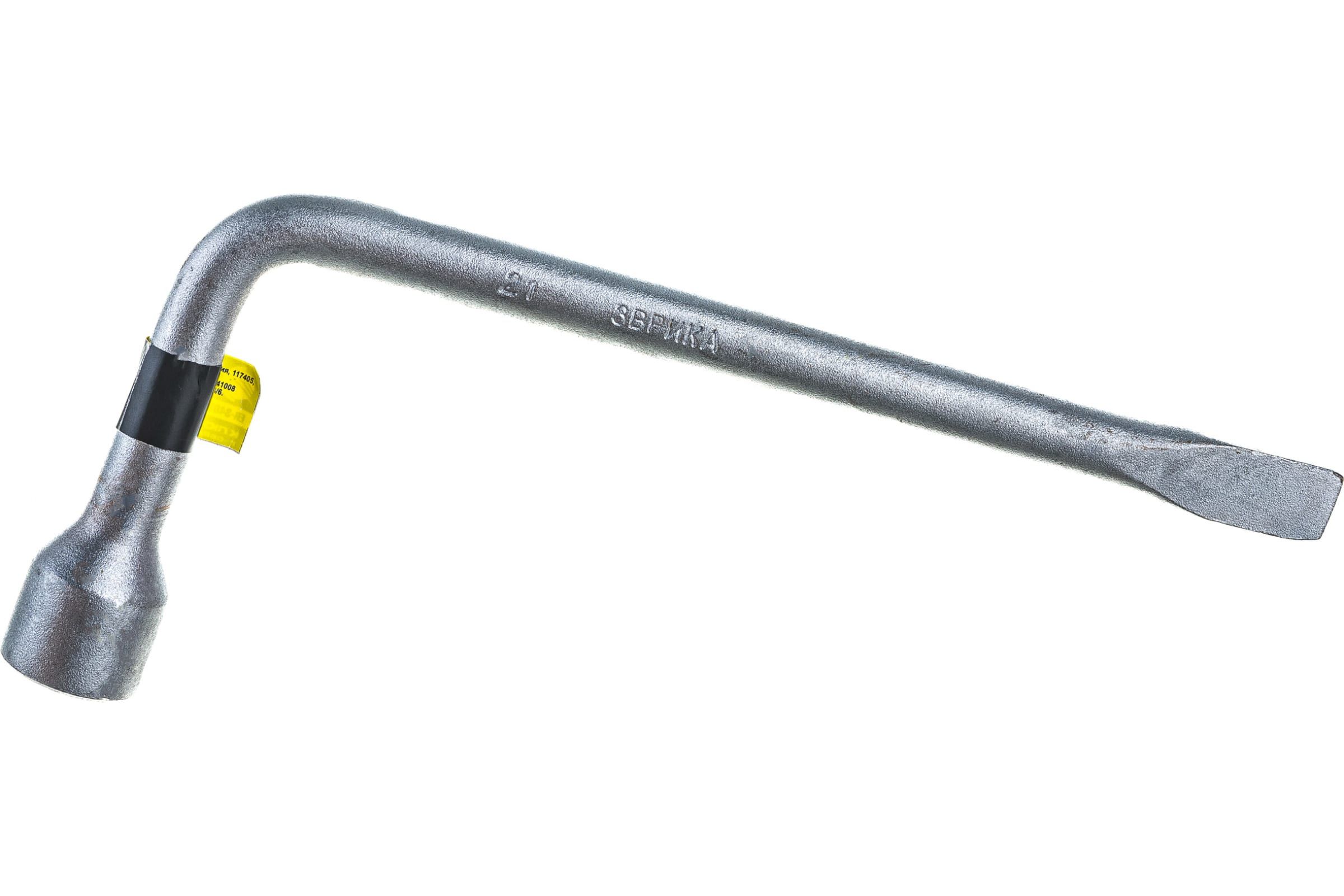 ЭВРИКА Ключ баллонный Г-образный 21мм L=250мм с лопаткой ER-34021
