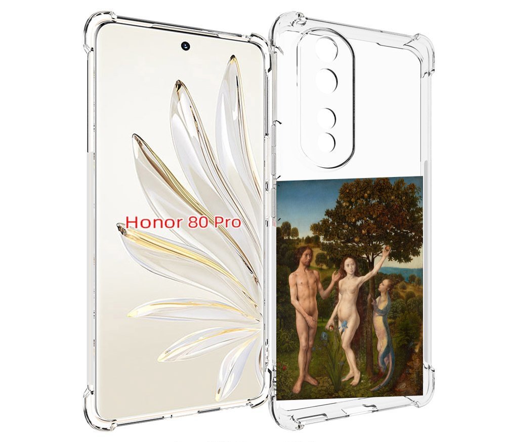 

Чехол MyPads грехопадение для Honor 80 Pro, Прозрачный, Tocco