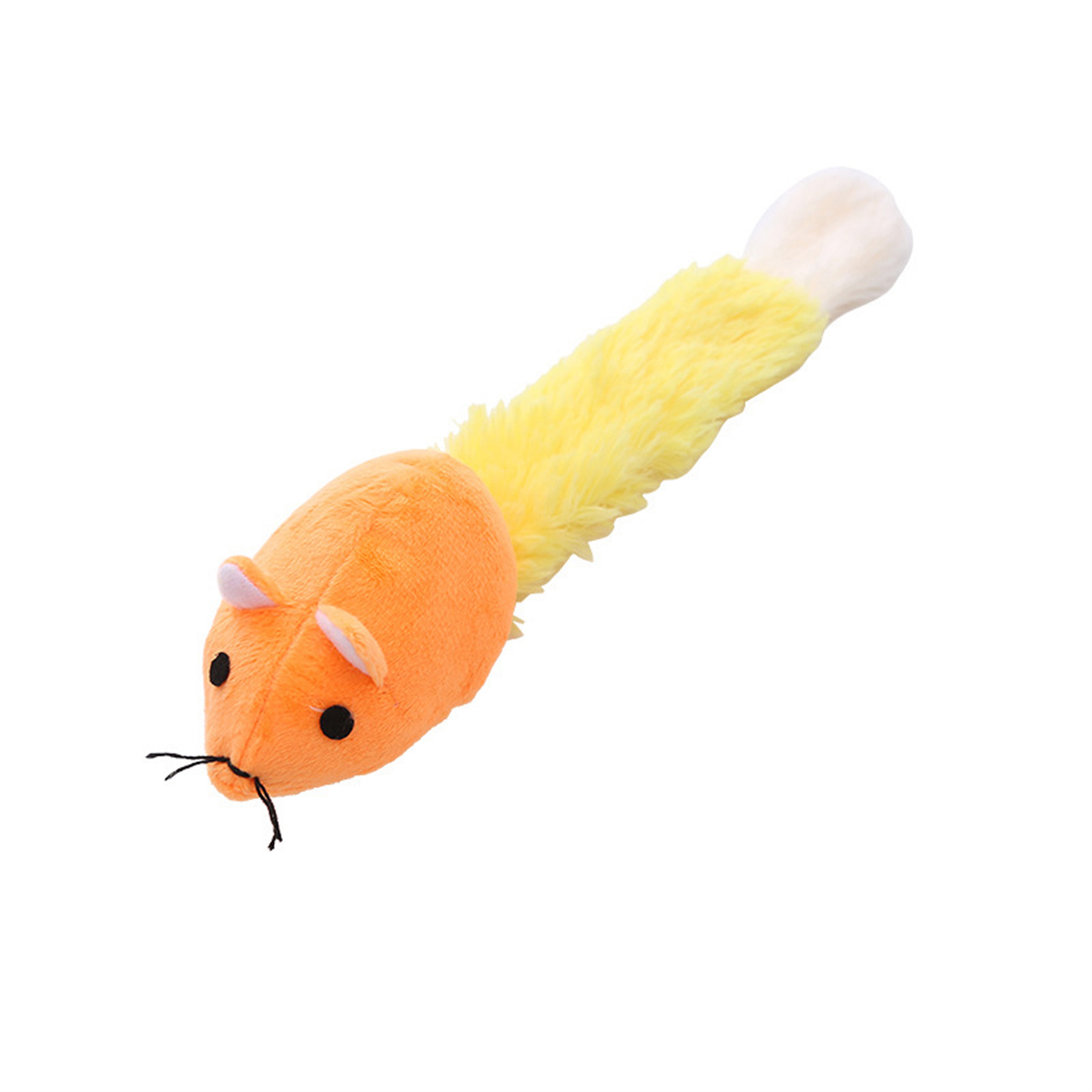 Игрушка для кошек Mascube крыса, с кошачьей мятой, красная, MBV032-2-3