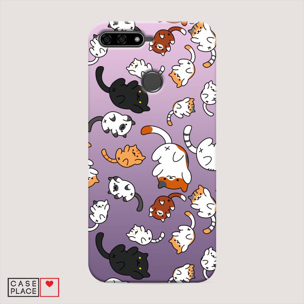 

Чехол Awog "Котопад" для Honor 7C, 64520-5