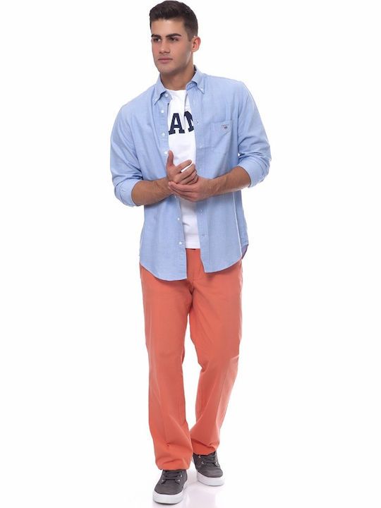 

Рубашка мужская GANT 359900 голубая XS, Голубой, 359900