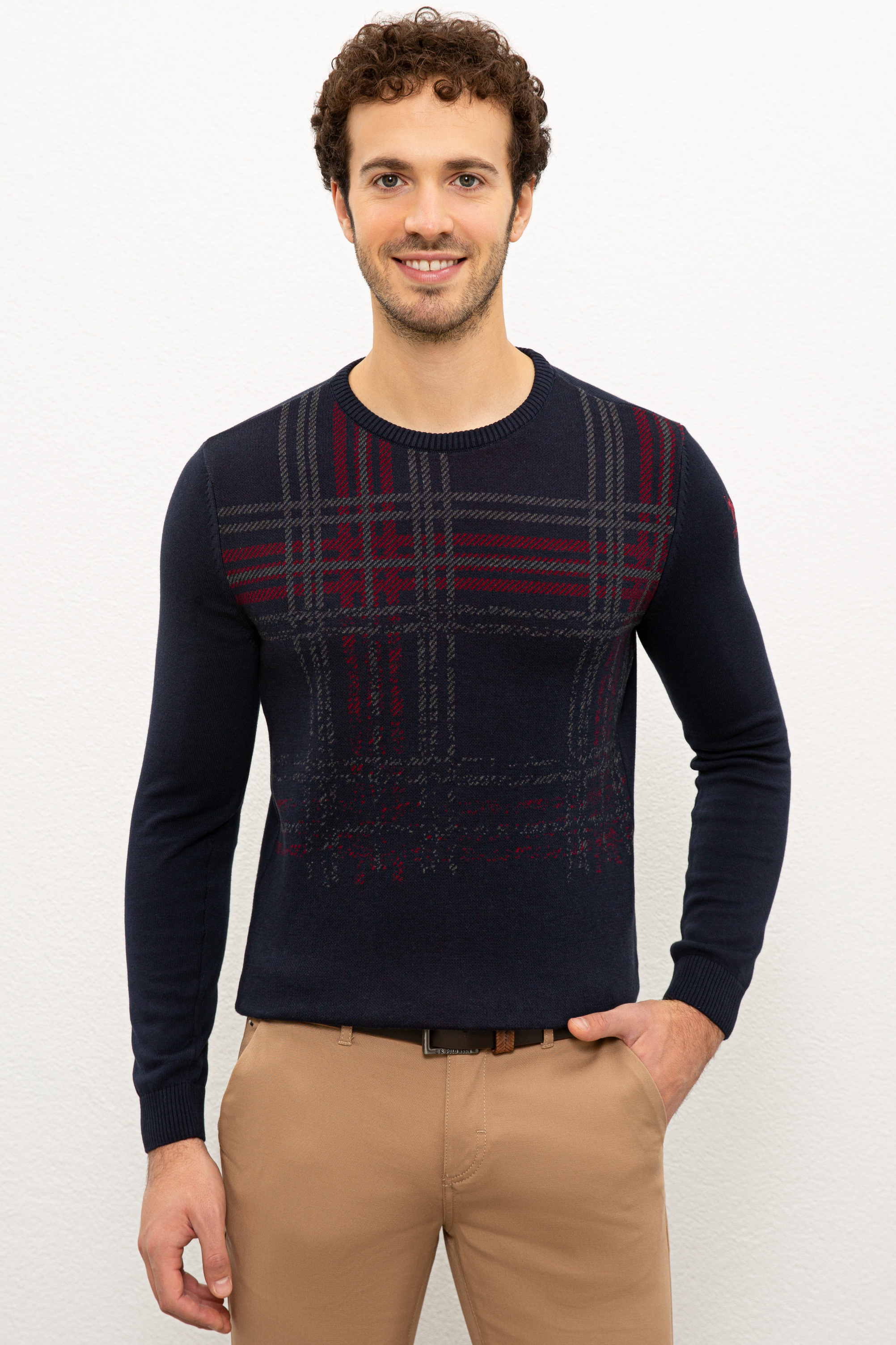 

Джемпер мужской G081SZ0TK0URAZ U.S. POLO Assn. синий 2XL, G081SZ0TK0URAZ