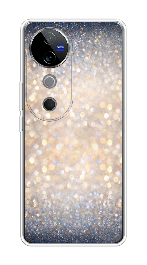 

Чехол на Vivo V40 "Мерцание рисунок", Желтый;серый, 2611450-1