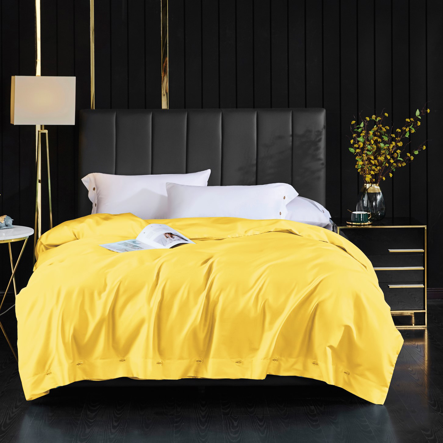

Комплект постельного белья KingSilk евро-макси наволочки 50x70;70x70