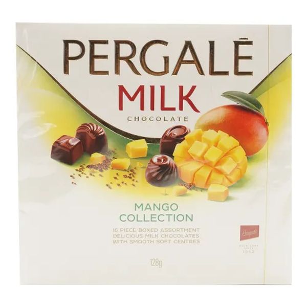 

Шоколадные конфеты Pergale Milk Mango Collection Манго 128 г