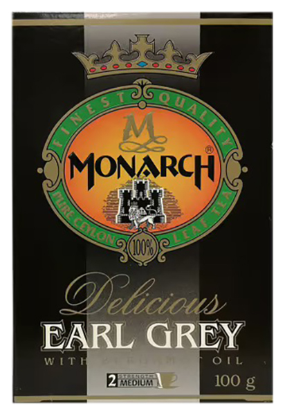 фото Чай черный monarch earl grey листовой 100 г