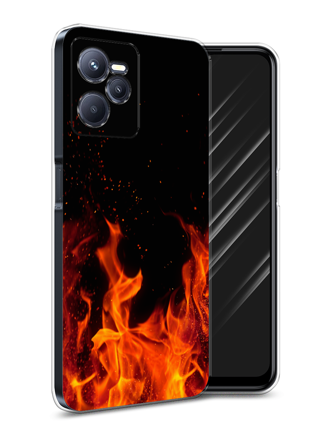 

Чехол Awog на Realme C35 "Все в огне", Разноцветный, 259250-4