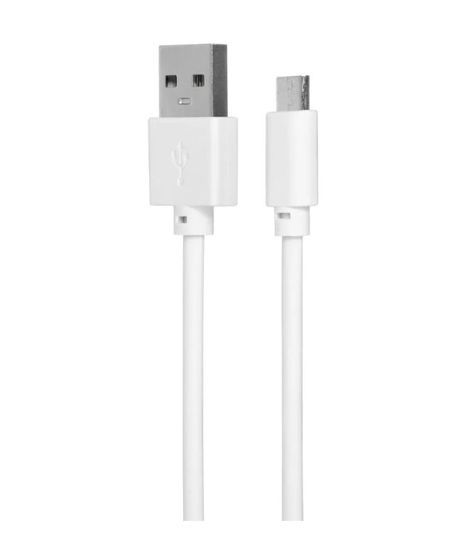 Кабель SunWind micro USB (m) -  USB (m),  1м,  белый