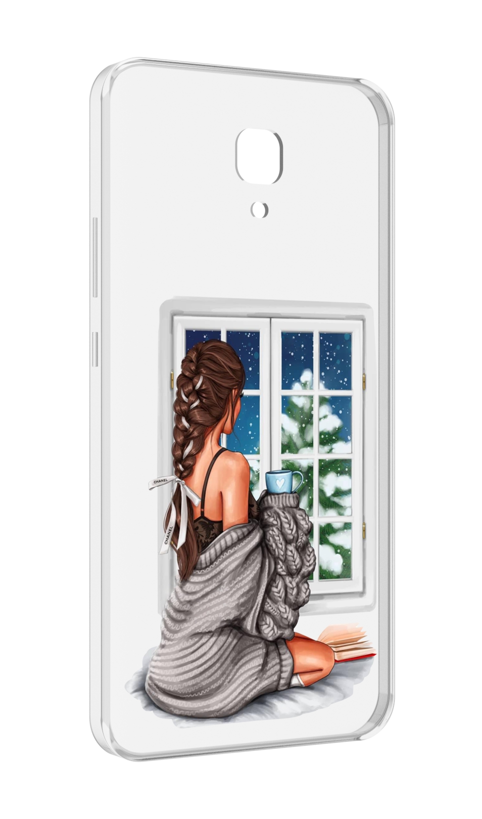 

Чехол MyPads уютное-зимнее-окно женский для Meizu M5 Note, Прозрачный, Tocco