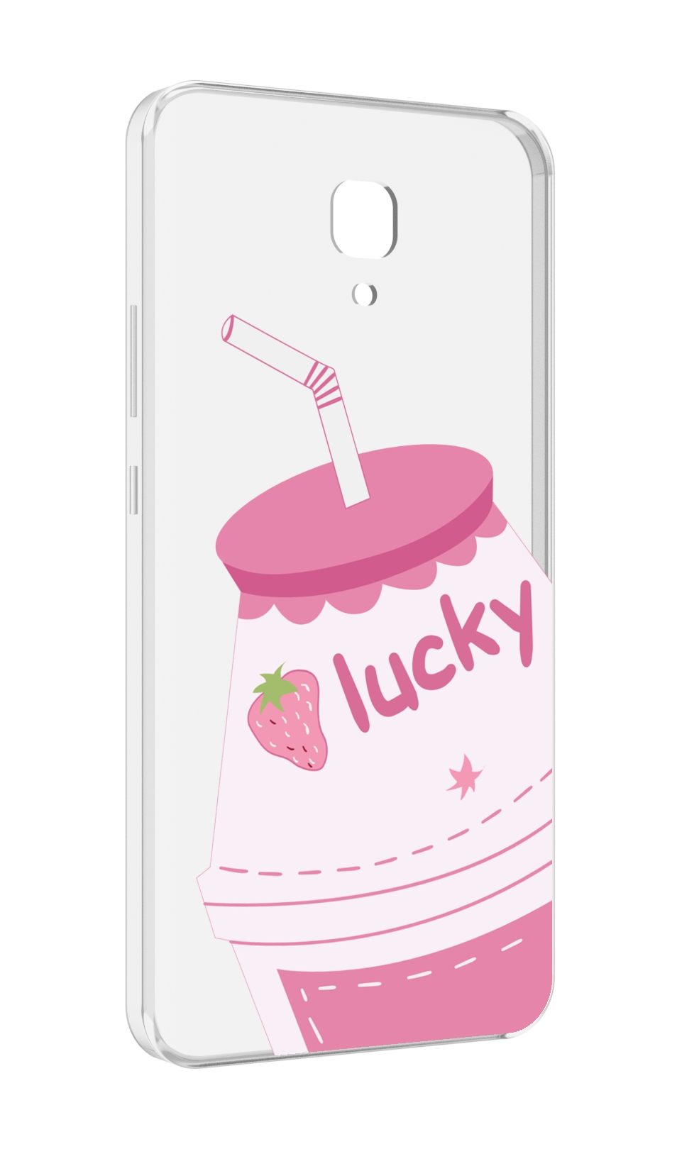 

Чехол MyPads удачный-напиток для Meizu M5 Note, Прозрачный, Tocco