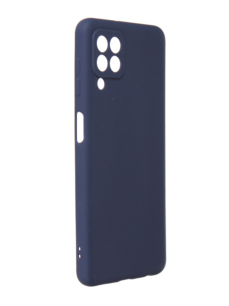 фото Чехол zibelino для samsung galaxy m22 m225 soft matte blue zsm-sam-m22-cam-dblu