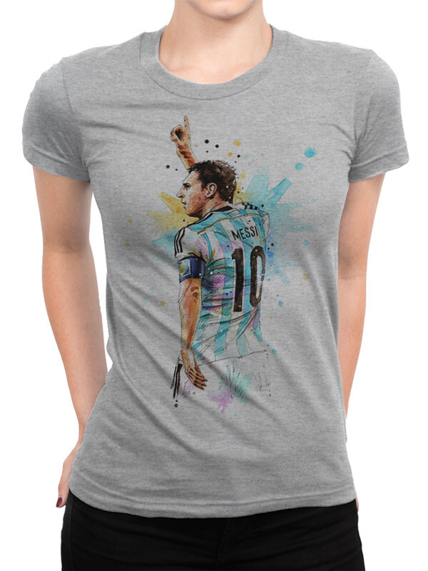 

Футболка женская Dream Shirts Футболист Лионель Месси 2206-messi-1 серая 3XL, Серый, Футболист Лионель Месси 2206-messi-1