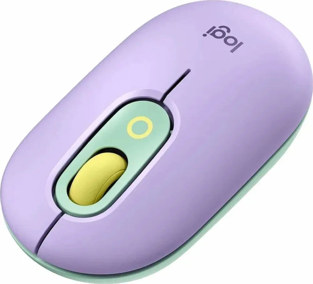 Беспроводная мышь Logitech POP Mouse Violet (910-006393)