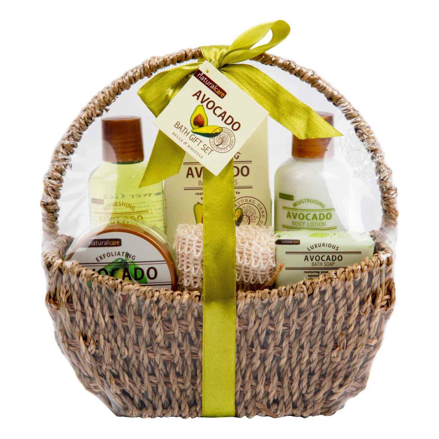 Косметический набор для тела Avocado Bath Gift Set женский 5 предметов