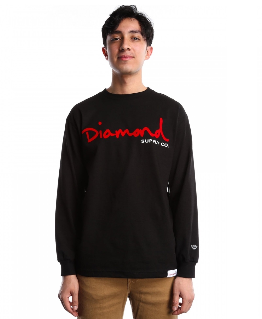 

Лонгслив мужской Diamond 13460 черный L, 00013460