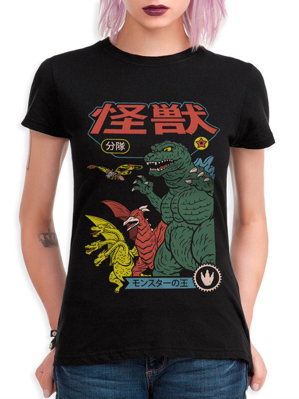 

Футболка женская Dream Shirts Годзилла - Godzilla GOD-145568-1 черная L, Черный, Годзилла - Godzilla GOD-145568-1