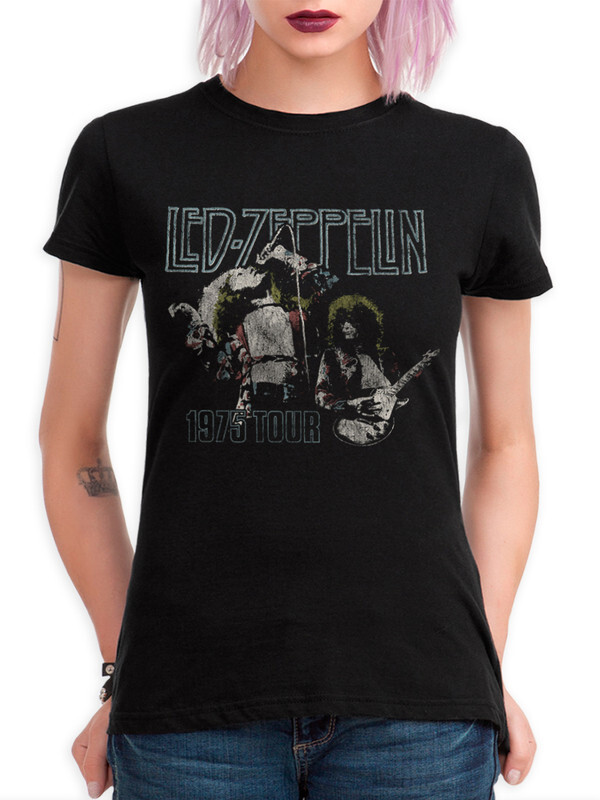 Футболка женская Dream Shirts Led Zeppelin LED-576122-1 черная S