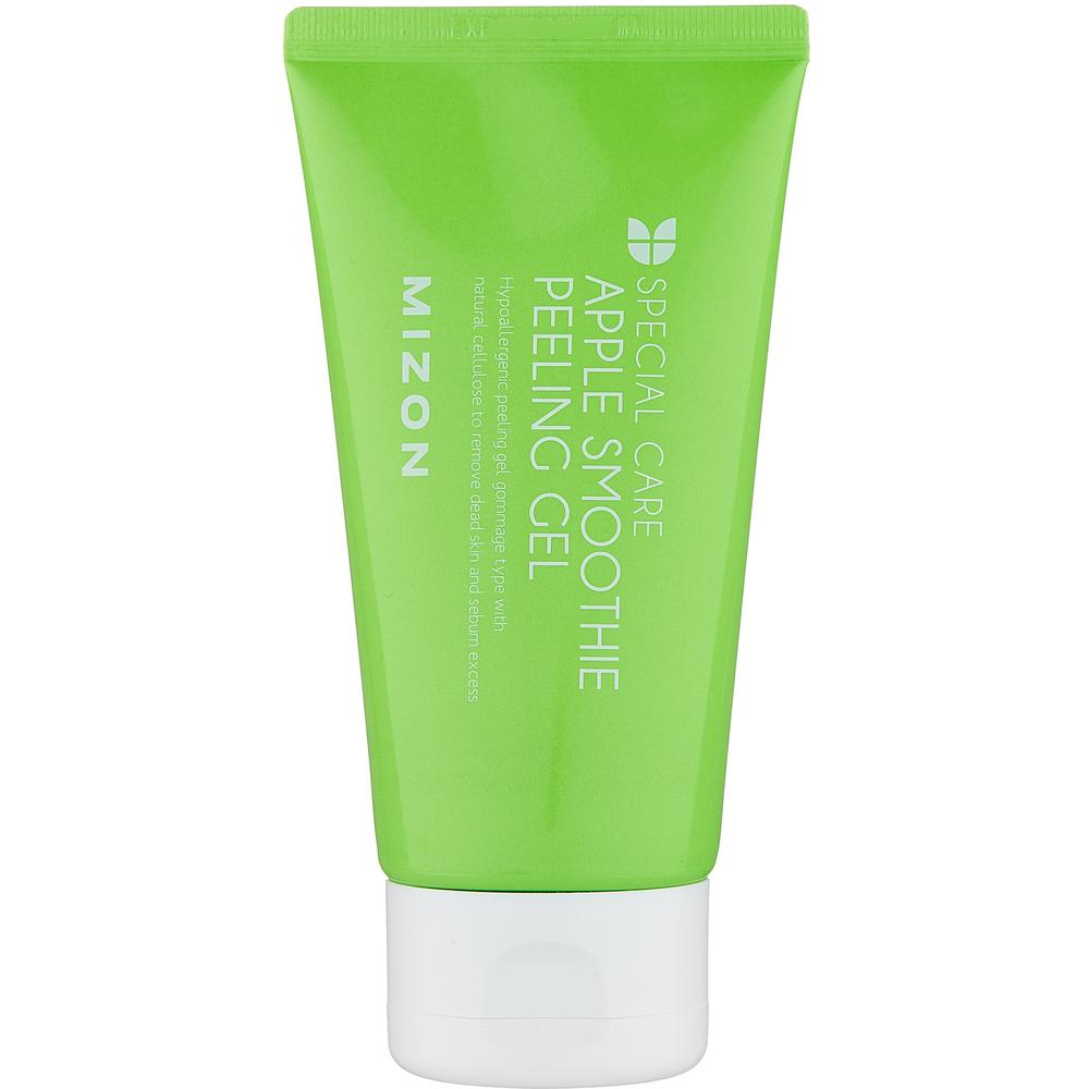 фото Пилинг-гель mizon яблочный apple smoothie peeling gel, 120 мл.