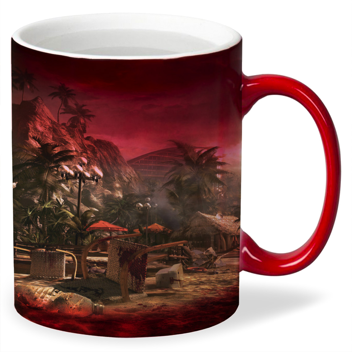 

Кружка CoolPodarok dead island Кровавый пляж