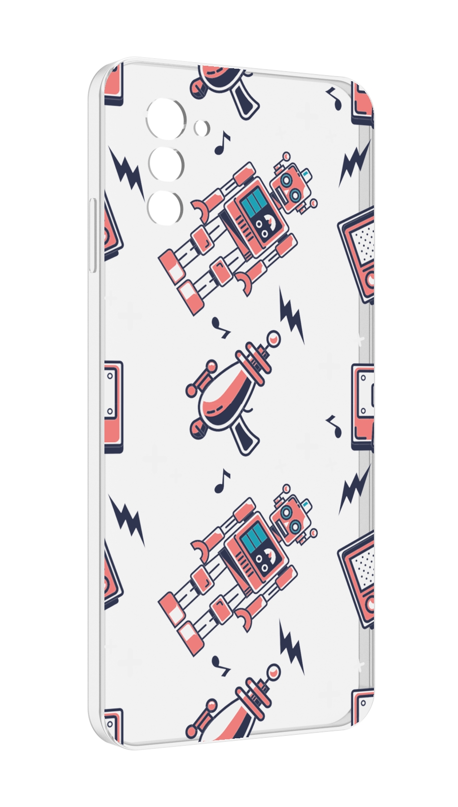 

Чехол MyPads мини-роботы для UleFone Note 12 / Note 12P, Прозрачный, Tocco