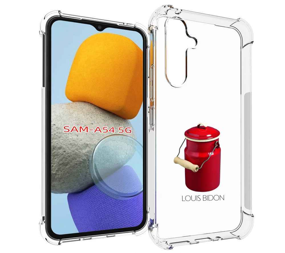

Чехол MyPads Louis-bidon для Samsung Galaxy A54, Tocco
