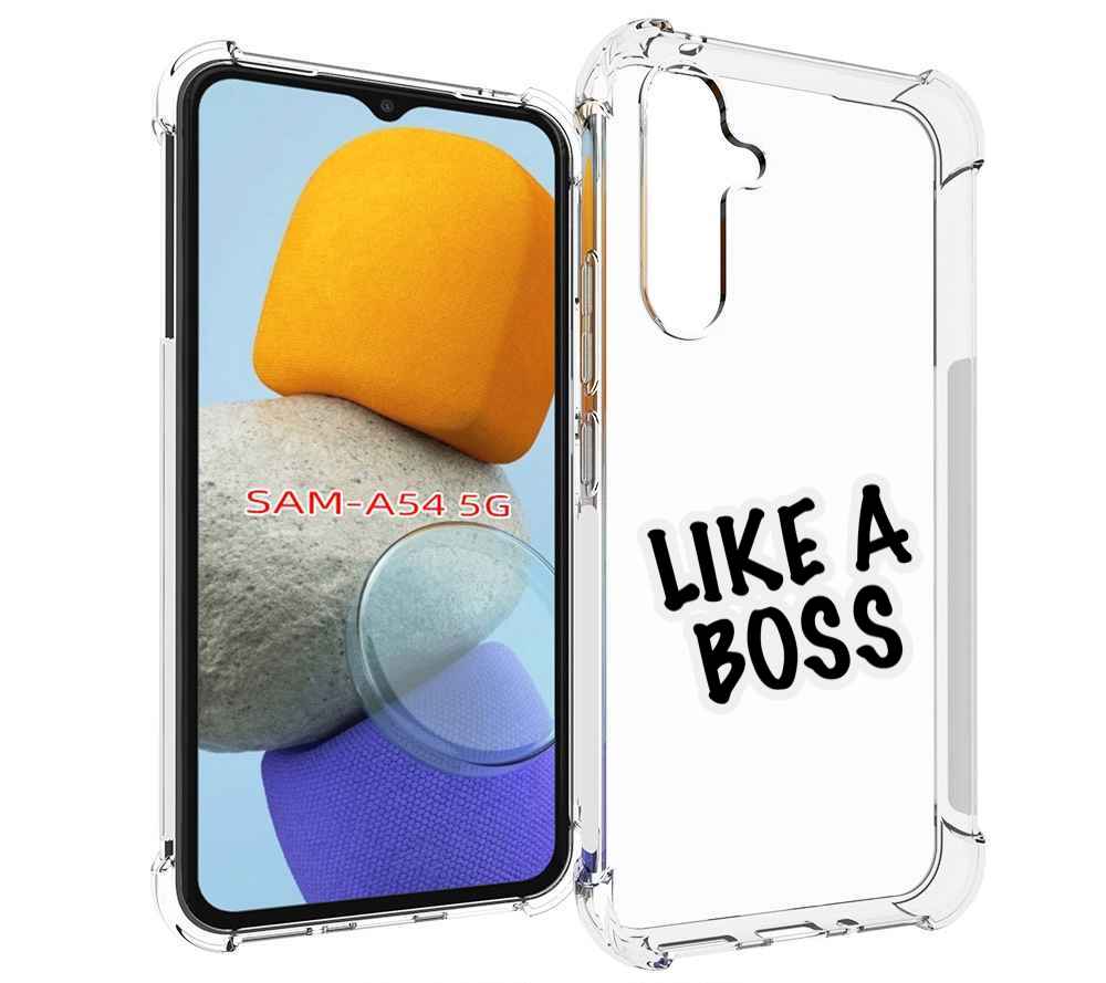 

Чехол MyPads Like-a-boss для Samsung Galaxy A54, Tocco