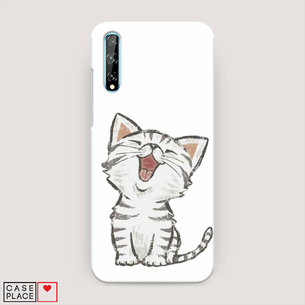 

Чехол Awog "Котенок рисованный" для Huawei Y8p