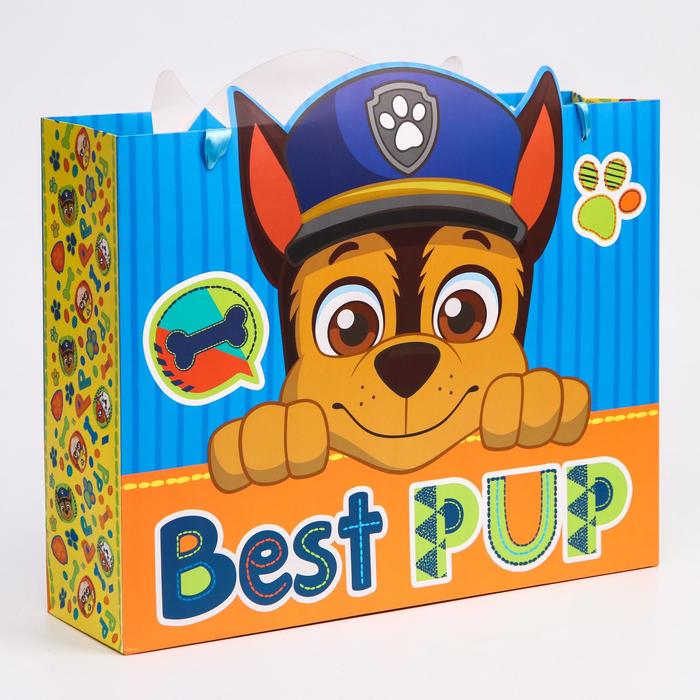 Paw Patrol Пакет ламинат горизонтальный Best pup , 31х40х11 см