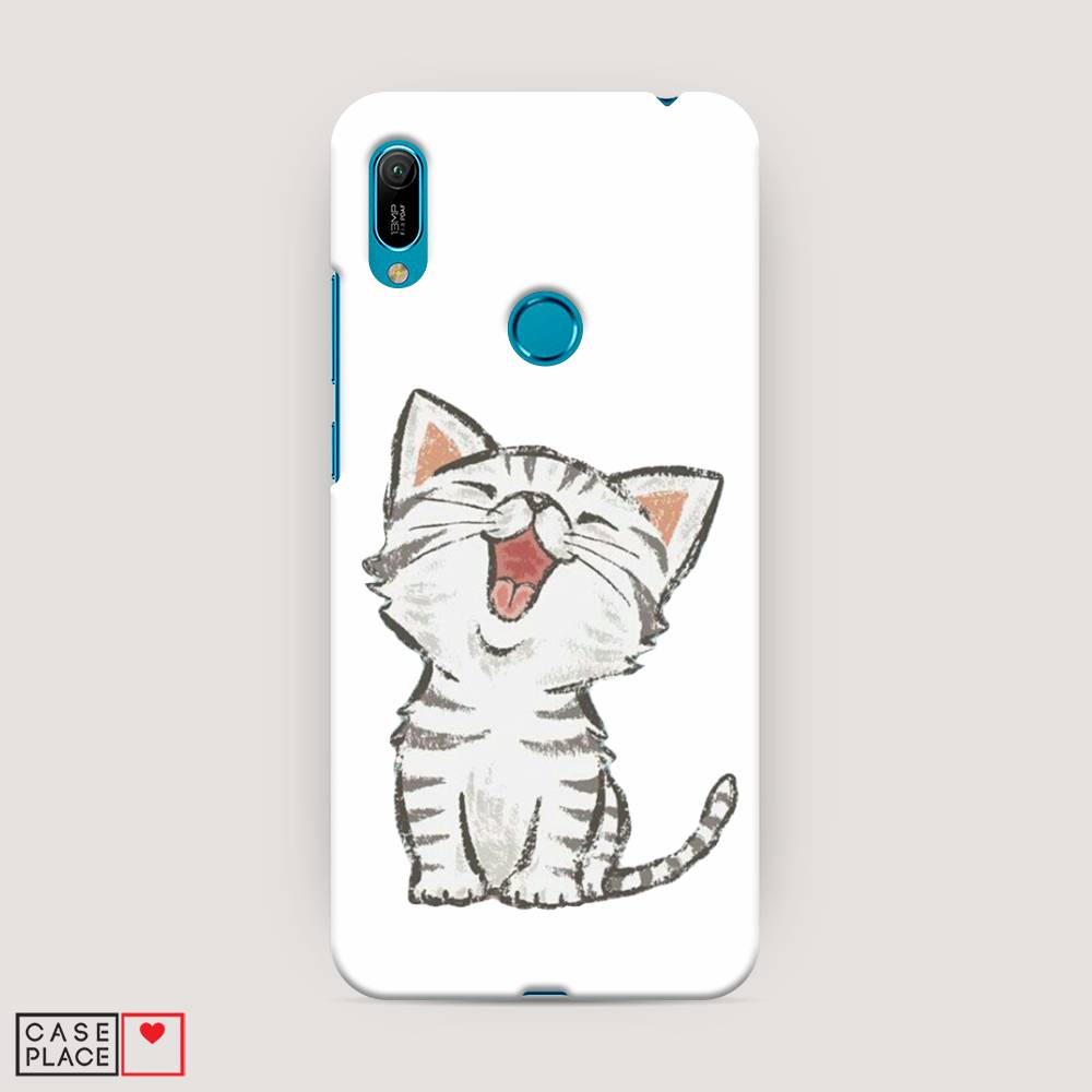 

Чехол Awog "Котенок рисованный" для Huawei Y6 2019