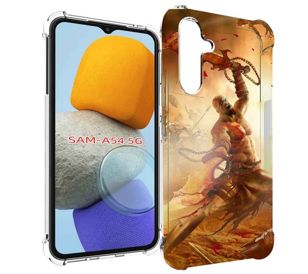 

Чехол MyPads God Of War III для Samsung Galaxy A54, Tocco