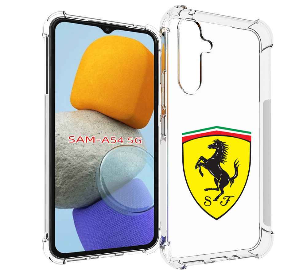 

Чехол MyPads Ferrari-3 мужской для Samsung Galaxy A54, Tocco