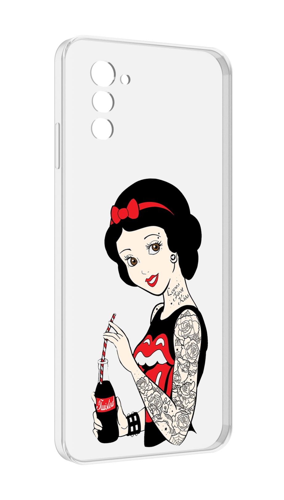 

Чехол MyPads любительница-колы женский для UleFone Note 12 / Note 12P, Прозрачный, Tocco