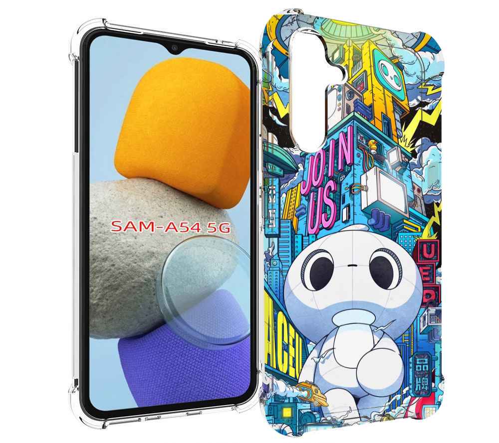 

Чехол MyPads FaceU для Samsung Galaxy A54, Tocco