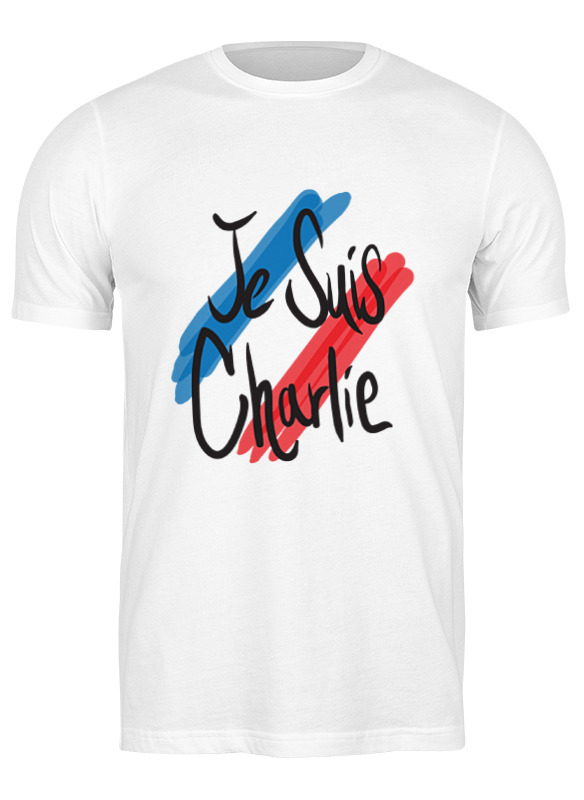 

Футболка мужская Printio Je suis charlie (я шарли) 661035 белая L, Белый, Je suis charlie (я шарли) 661035