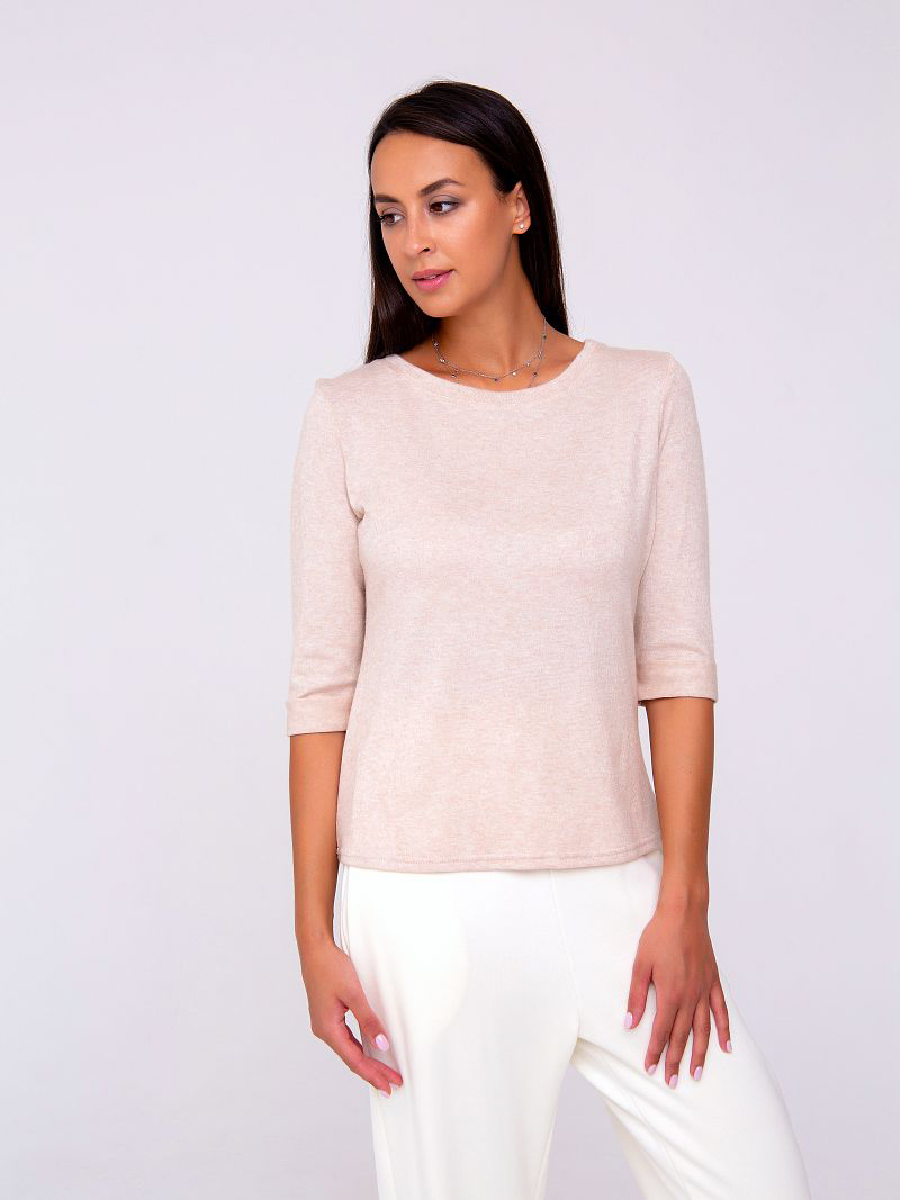 

Джемпер женский 1001dress RS00015BG бежевый 52, RS00015BG