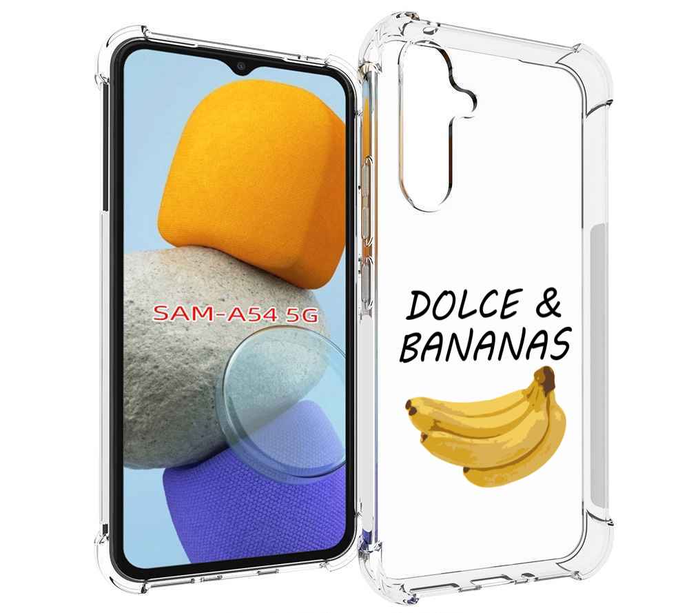 

Чехол MyPads Dolce Дольче банан для Samsung Galaxy A54, Tocco