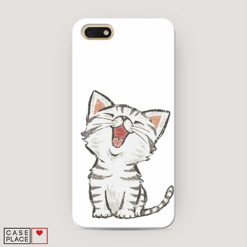 

Чехол Awog "Котенок рисованный" для Huawei Y5 Prime 2018, 66320-1