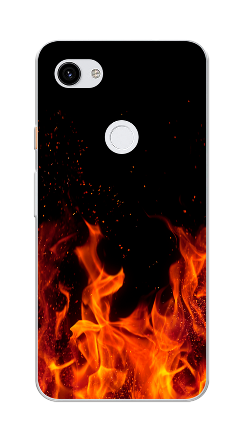 

Чехол Awog на Google Pixel 3A XL "Все в огне", Разноцветный, 270450-4